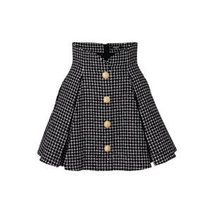 Balmain Hounstooth Mini Skirt Size 4 - NWT